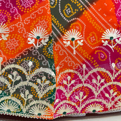 BHANDEJ MACHINE GOTA WORK LEHENGA