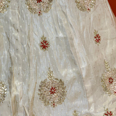 GAZI SILK HANDWORK LEHENGA