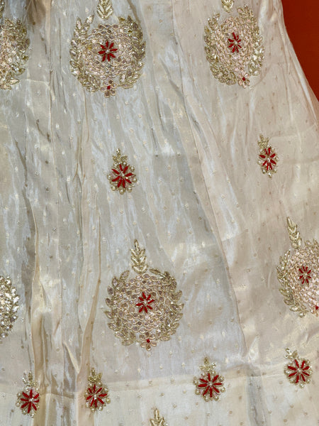GAZI SILK HANDWORK LEHENGA