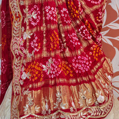 GAZI SILK HANDWORK LEHENGA