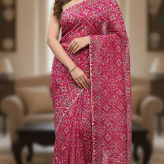 KOTA DORIYA AJRAK SAREE