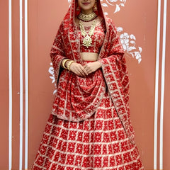 Zari Ghatchola Pure Georgette lehenga