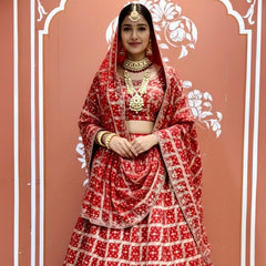 Zari Ghatchola Pure Georgette lehenga