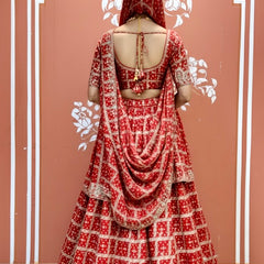 Zari Ghatchola Pure Georgette lehenga