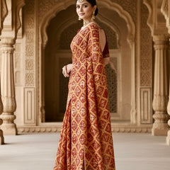 KOTA DORIYA ELEPHANT AJRAK SAREE
