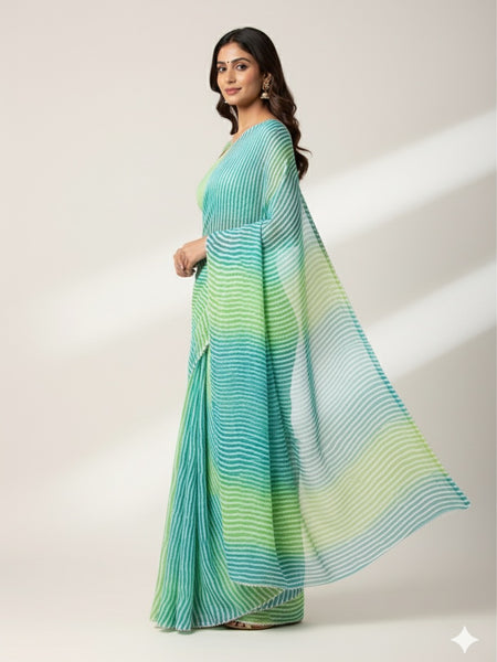 KOTA DORIYA LEHERIYA SAREE