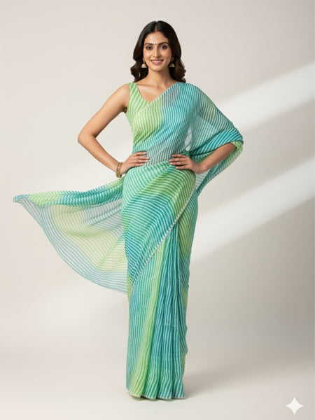 KOTA DORIYA LEHERIYA SAREE
