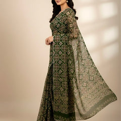 KOTA DORIYA AJRAK SAREE