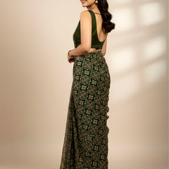 KOTA DORIYA AJRAK SAREE