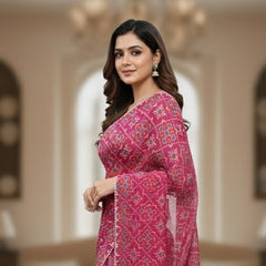 KOTA DORIYA AJRAK SAREE