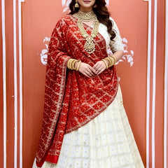 Zari Ghatchola Pure Georgette lehenga