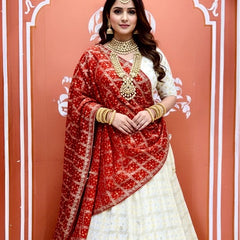 Zari Ghatchola Pure Georgette lehenga