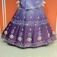 AARI GOTA PATTI CHINON BHANDEJ LEHENGA