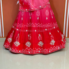 AARI GOTA PATTI CHINON BHANDEJ LEHENGA