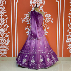 AARI GOTA PATTI CHINON BHANDEJ LEHENGA