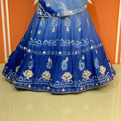 AARI GOTA PATTI CHINON BHANDEJ LEHENGA