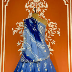 AARI GOTA PATTI CHINON BHANDEJ LEHENGA