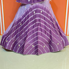 CHINON HANDWORK BHANDEJ LEHENGA