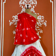 CHINON HANDWORK BHANDEJ LEHENGA