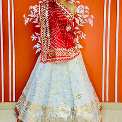 GOTA PATTI KOTA DORIYA LEHENGA