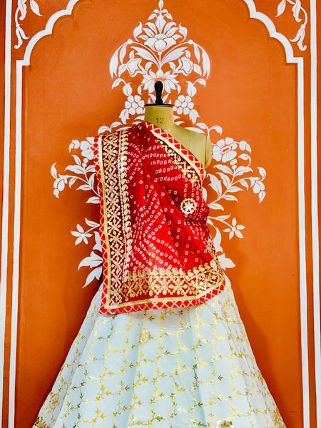 GOTA PATTI KOTA DORIYA LEHENGA