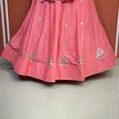 CHINON GOTA PATTI LEHENGA