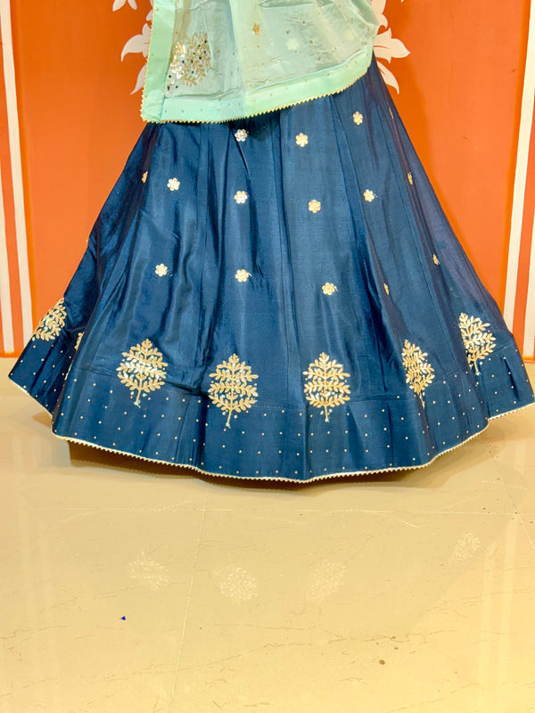 CHINON GOTA PATTI LEHENGA