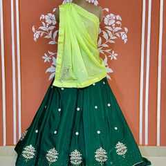CHINON GOTA PATTI LEHENGA