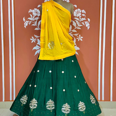 CHINON GOTA PATTI LEHENGA