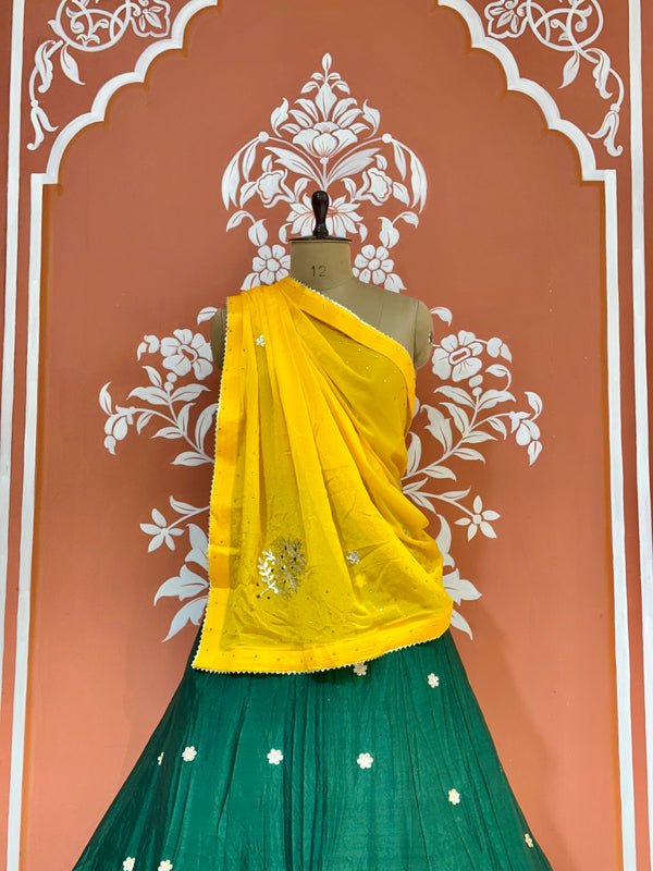 CHINON GOTA PATTI LEHENGA
