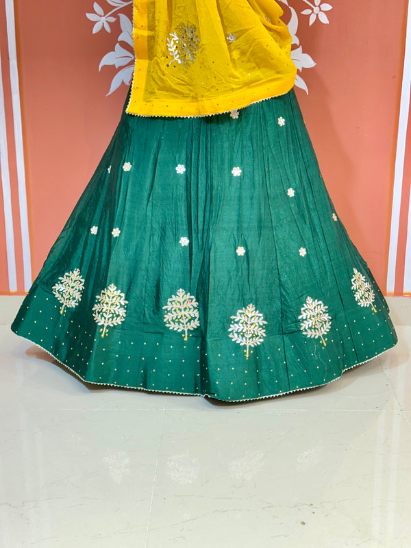 CHINON GOTA PATTI LEHENGA