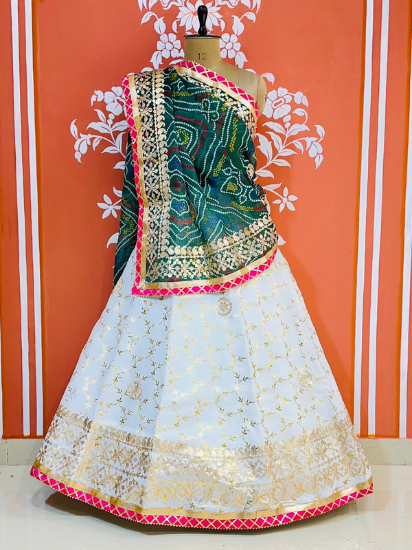 GOTA PATTI KOTA DORIYA LEHENGA