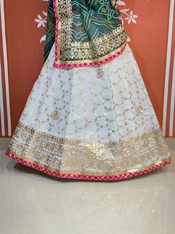 GOTA PATTI KOTA DORIYA LEHENGA
