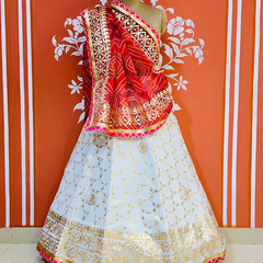 GOTA PATTI KOTA DORIYA LEHENGA