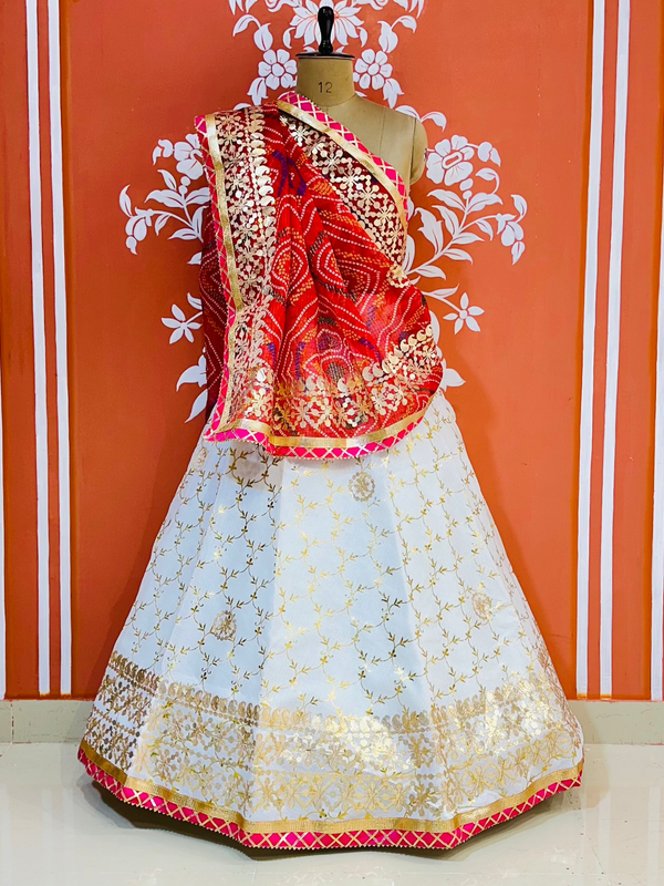 GOTA PATTI KOTA DORIYA LEHENGA