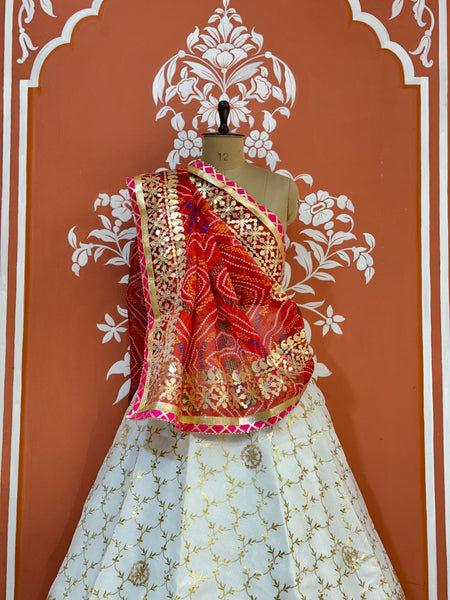 GOTA PATTI KOTA DORIYA LEHENGA