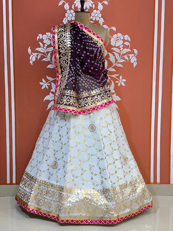 GOTA PATTI KOTA DORIYA LEHENGA
