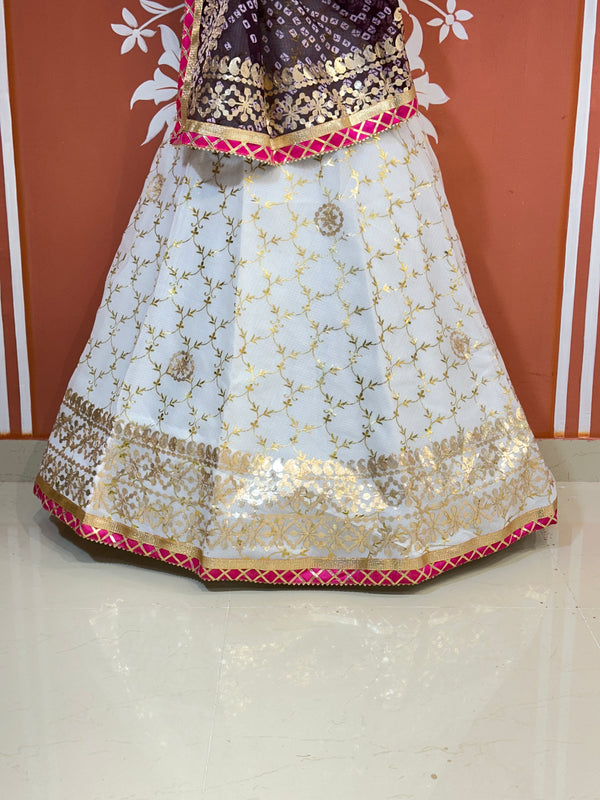 GOTA PATTI KOTA DORIYA LEHENGA