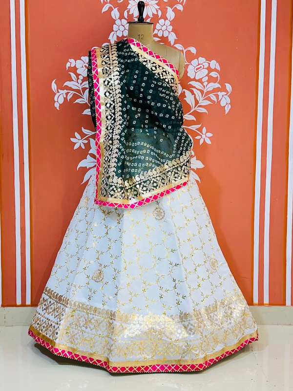 GOTA PATTI KOTA DORIYA LEHENGA