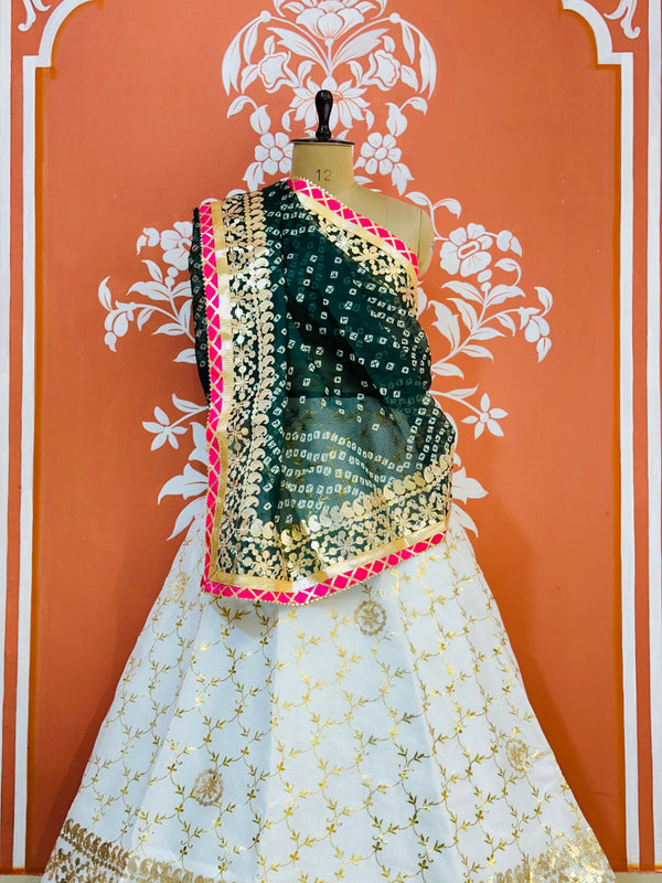 GOTA PATTI KOTA DORIYA LEHENGA
