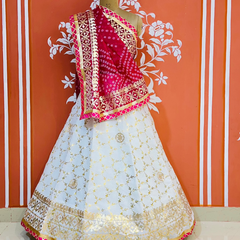 GOTA PATTI KOTA DORIYA LEHENGA
