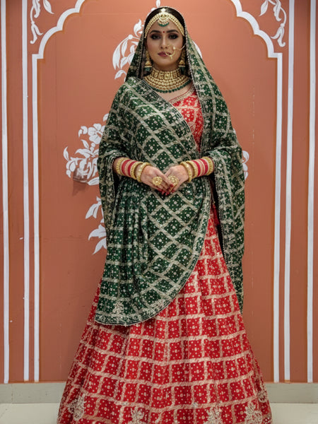 Zari Ghatchola Pure Georgette lehenga