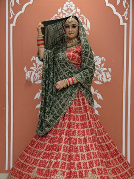 Zari Ghatchola Pure Georgette lehenga