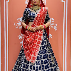 Zari Ghatchola Pure Georgette lehenga
