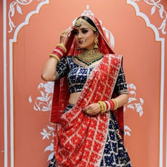 Zari Ghatchola Pure Georgette lehenga