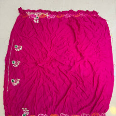 GAZI SILK ZARDOZI GOTA PATTI LEHENGA