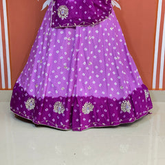 CHINON HANDWORK BHANDEJ LEHENGA