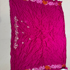 GAZI SILK ZARDOZI GOTA PATTI LEHENGA