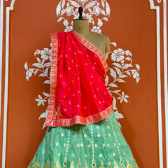BANARSI ZARI HANDWORK LEHENGA