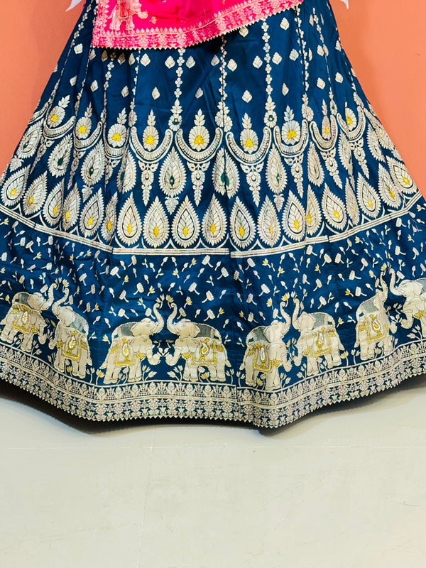BANARSI ZARI HANDWORK LEHENGA